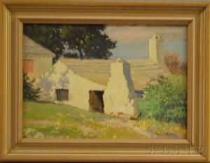 GETTY Francis E 1861-1945,Old Cottage,Skinner US 2011-11-16