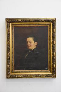 GEUDENS Albert 1869-1949,Portrait de dame,1901,Rops BE 2022-02-12