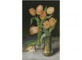 GEVELS Th,Still life with tulips,1921,Bernaerts BE 2009-05-11