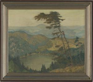 GEYER Fritz 1875-1947,Blick über die Schwarzwaldhöhen und den Feldsee,Galerie Bassenge DE 2022-06-02