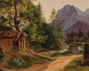 GEYLING Karl Michael 1814-1880,The Reiteralpe near Berchtesgaden,1837,Palais Dorotheum AT 2020-09-23