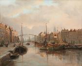 GEYP André 1855-1926,Middelburg vu de son port,1901,Horta BE 2016-06-20