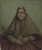 GHAFFARI MUHAMMAD 1848-1940,A PORTRAIT OF ANIS AL-DAWLA,Christie's GB 2016-04-21