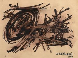GHARBAOUI Jilali 1930-1971,Sans Titre,1964,Artcurial | Briest - Poulain - F. Tajan FR 2023-12-30