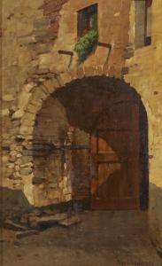 GHEDUZZI Ugo 1853-1925,Scorcio,19th century,Capitolium Art Casa d'Aste IT 2024-02-22