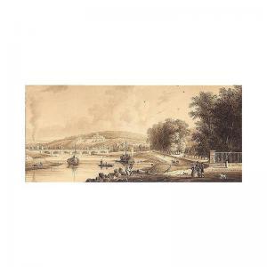 GHENT George W 1804-1822,by the seine at st cloud near paris,Sotheby's GB 2001-09-26