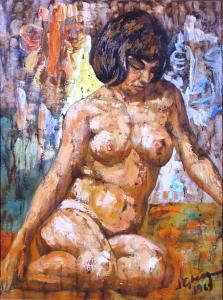 GHERG J,Nudo di donna seduta,1969,Antonina IT 2009-03-27