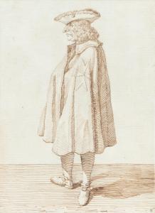 GHEZZI Pier Leone 1674-1755,Caricature of the Commendator Solaro, Ambassador o,Sotheby's 2023-12-19