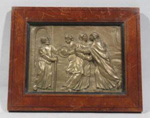 GHIBERTI Lorenzo 1378-1443,Sainte Rencontre entre Sainte Anne, Saint Joachim,,Loizillon 2019-03-30