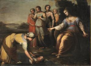 GHIDONI Giovanni Battista 1599,RITROVAMENTO DI MOSE',1637,Pandolfini IT 2018-10-04