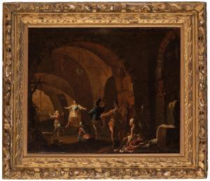 GHIDONI Matteo dei Pitocchi 1626-1689,Scena bambocciante,Wannenes Art Auctions IT 2024-03-05