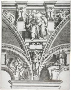 GHISI Giorgio Mantovano 1520-1582,Il profeta Ezechiele,Gonnelli IT 2014-12-13
