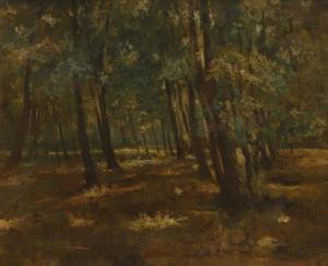GHISLENI Francesco 1901-1960,Bois de Boulogne,1938,Borromeo Studio d'Arte IT 2018-09-14
