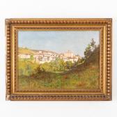 GHISOLFI Enrico 1837-1897,Paese di Barolo,Wannenes Art Auctions IT 2024-02-06