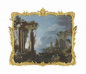 GHISOLFI Giovanni 1623-1683,A capriccio of classical ruins with figures,Christie's GB 2017-07-13
