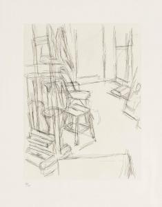 GIACOMETTI Alberto 1901-1966,Atelier au chevalet,1965,Christie's GB 2013-05-27