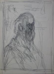 GIACOMETTI Alberto & Diego,Portrait d'un homme,1975,Sadde FR 2017-06-30