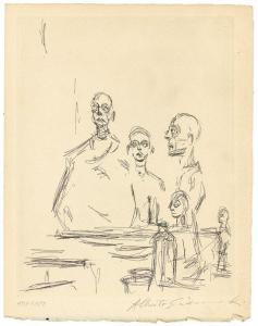 GIACOMETTI Alberto & Diego,Sculptures dans l'atelier,1964,Villa Grisebach DE 2017-06-02