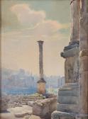 GIAMPIETRI Settimio 1842-1924,VIEW OF THE ROMAN FORUM,Babuino IT 2015-12-15