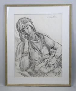 GIANELLI Antoine Marius 1896-1983,Femme à la lecture,Morand FR 2023-06-27