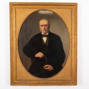 GIANI GIUSEPPE 1829-1885,Ritratto di gentiluomo,1862,Wannenes Art Auctions IT 2022-12-16