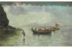 GIARDI 1800,Fishing Boats in the Bay of Naples,David Duggleby Limited GB 2015-09-14