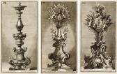 GIARDINI Giovanni 1646-1722,tre incisioni raffiguranti progetti per due ostens,Finarte IT 2007-03-08