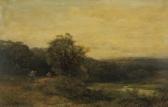 GIBB Thomas Henry 1833-1893,The vale of the Aln,1886,Mainichi Auction JP 2022-02-25