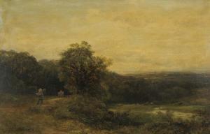 GIBB Thomas Henry 1833-1893,The vale of the Aln,1886,Mainichi Auction JP 2022-02-25