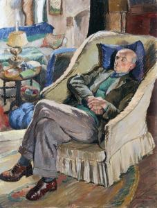 GIBBON Benjamin 1914,Self-portrait,1933,Keys GB 2017-02-08