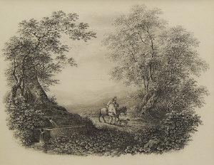 GIBBS James 1792-1841,"Lake of Balas, N. Wales",1827,Rosebery's GB 2013-07-13