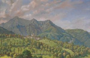 GIBELLINI Arturo 1915,Paesaggio montano,1938,Meeting Art IT 2008-02-16