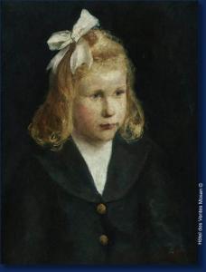 GIBERT Joseph M 1808-1884,Portrait de fillette,Hotel Des Ventes Mosan BE 2008-12-10