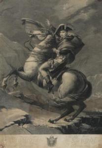 GIBERTI Antonio,Napoleon crossing the Alps,1809,Bruun Rasmussen DK 2017-03-13