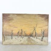 GIBSON Arthur,winter scene,Burstow and Hewett GB 2023-02-09