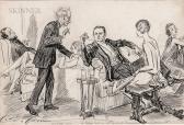 GIBSON Charles Dana 1867-1944,Mr. Pipp: He hopes that no one will disturb themse,Skinner 2018-11-29