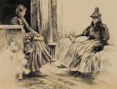 GIBSON Charles Dana 1867-1944,The Social Call.,Skinner US 2009-11-18