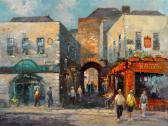 GIBSON Colin 1948,THE MERCHANT'S ARCH, TEMPLE BAR, DUBLIN,2021,Whyte's IE 2021-10-18