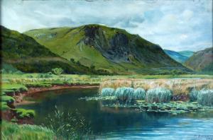 GIBSON M 1904,Mountainous river landscape,1904,Capes Dunn GB 2017-04-25
