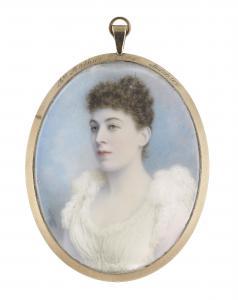 GIBSON Mary Josephine 1855-1934,Mrs Arthur Young,1891,Bonhams GB 2014-05-21