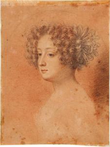 GIBSON Richard 1615-1690,Portrait of a lady,1675,Sotheby's GB 2023-07-05