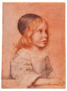 GIBSON Richard,Portrait of a young boy with auburn hair and a bla,1665-70,Sotheby's 2023-07-05