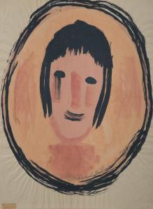 GIBSON Sybil 1908-1995,Self-Portrait,1993,Hindman US 2023-02-22