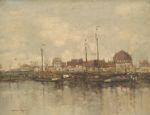 GIBSON William Alfred 1866-1931,Port inHolland,Dreweatt-Neate GB 2004-05-19