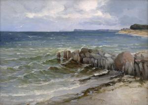 GIESECKE Ida 1866-1931,Küstenpartie auf Rügen,Galerie Bassenge DE 2023-11-30