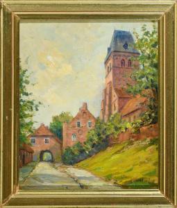 GIESECKE Ida 1866-1931,Ratzeburg - Dom mit Steintor,Allgauer DE 2021-05-06