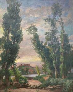 GIFFARD Leon 1875-1946,Crépuscule, Capdenac,Boisgirard - Antonini FR 2022-11-27