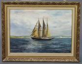 GIFFNEY HAYDN,study of a sailing boat,Denhams GB 2022-08-10