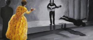 Gifford Jane,Dream Painting - Performer Falling,John Nicholson GB 2017-11-15