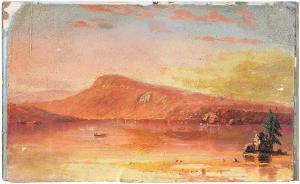 GIFFORD Sanford Robinson 1823-1880,Wilderness Sketch,1868,Brunk Auctions US 2023-11-18
